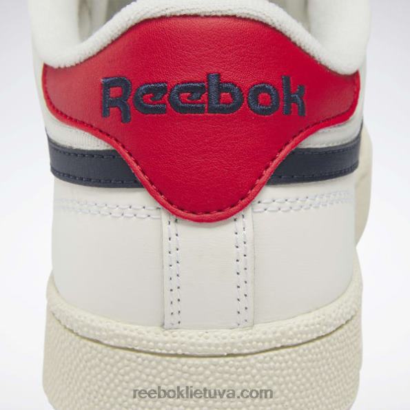 Reebok klubo c keršto batai FTYF874 kreida / vektorius tamsiai / vektorinis raudonas
