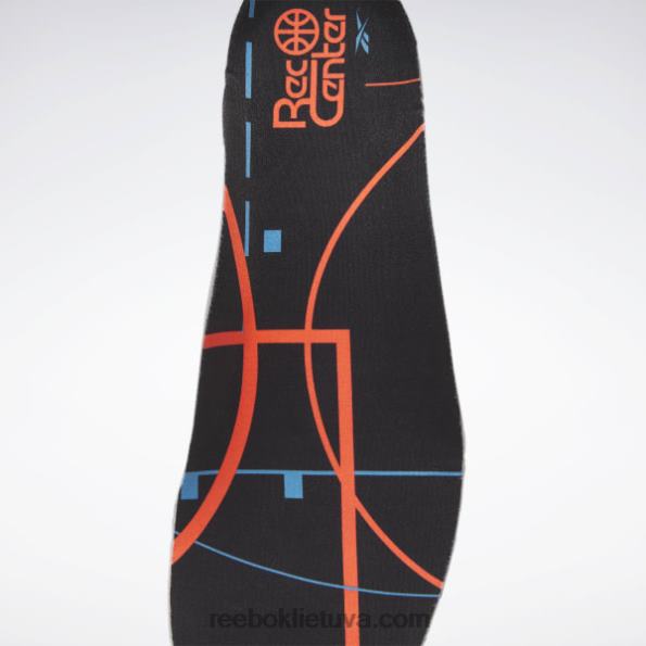 Reebok pump omni zone ii krepšinio bateliai FTYF86 šerdis juoda/kreidos/oranžinė blykstė