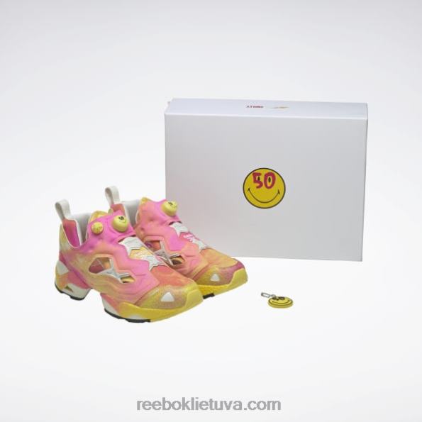 Reebok smiley instapump fury batai FTYF8197 kreida/šerdis juoda