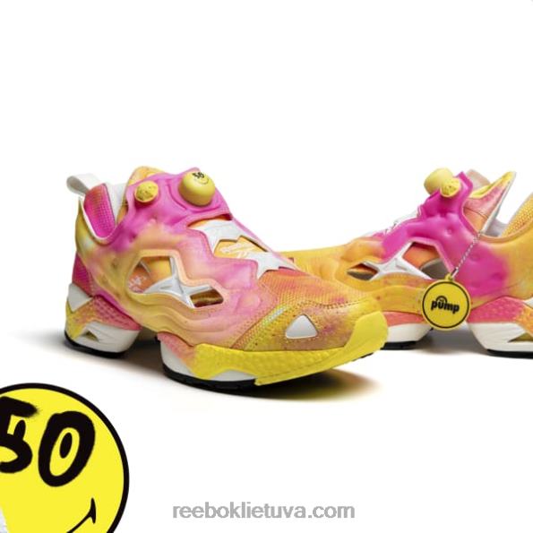 Reebok smiley instapump fury batai FTYF8197 kreida/šerdis juoda