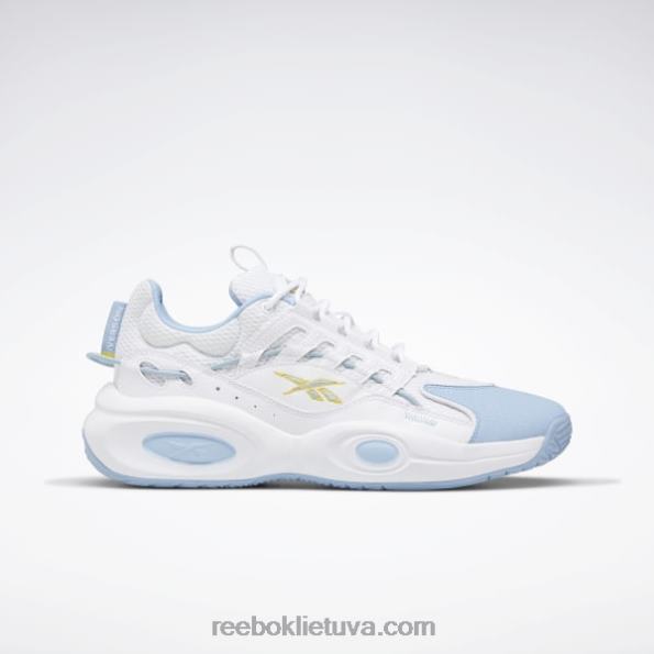 Reebok sprendimas vidurio krepšinio bateliai FTYF862 ftwr balta / skysta mėlyna / toksiška geltona