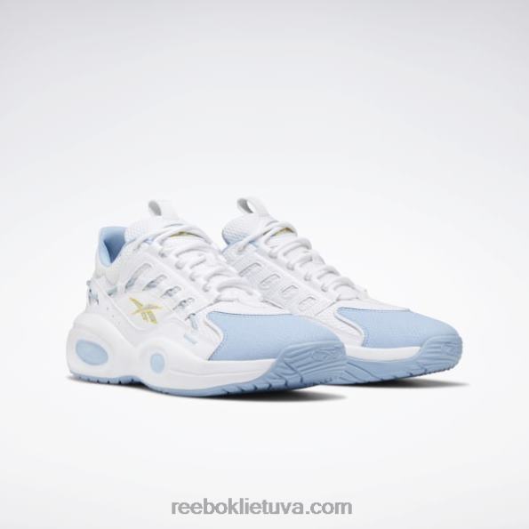 Reebok sprendimas vidurio krepšinio bateliai FTYF862 ftwr balta / skysta mėlyna / toksiška geltona