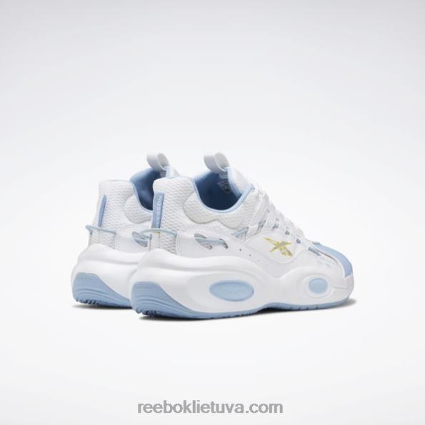 Reebok sprendimas vidurio krepšinio bateliai FTYF862 ftwr balta / skysta mėlyna / toksiška geltona