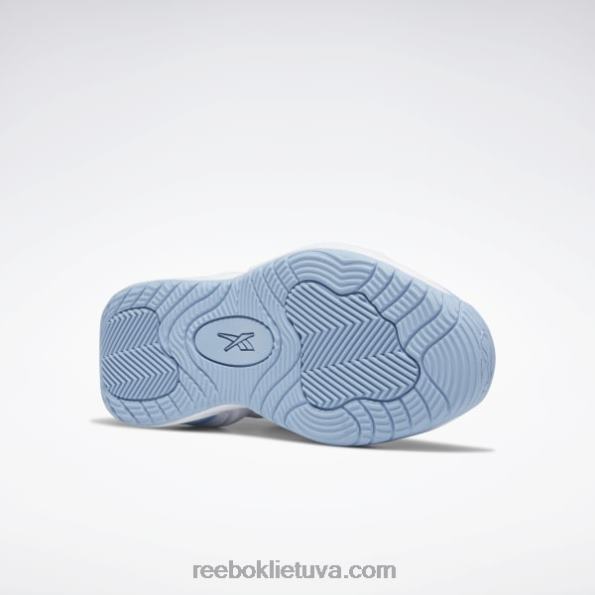 Reebok sprendimas vidurio krepšinio bateliai FTYF862 ftwr balta / skysta mėlyna / toksiška geltona