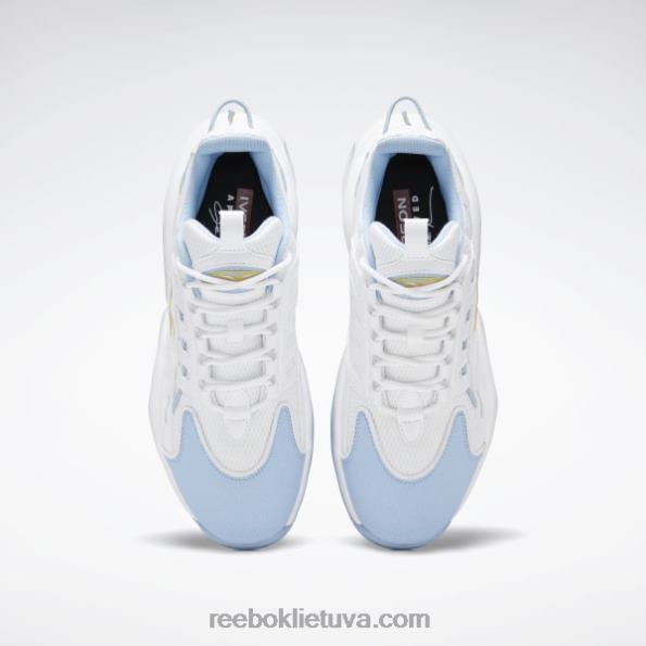 Reebok sprendimas vidurio krepšinio bateliai FTYF862 ftwr balta / skysta mėlyna / toksiška geltona