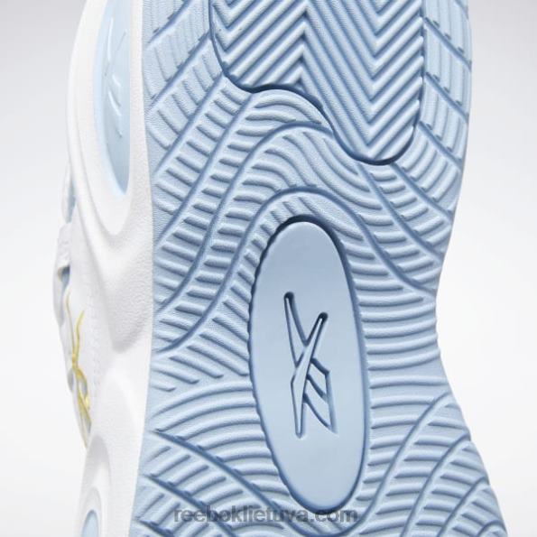 Reebok sprendimas vidurio krepšinio bateliai FTYF862 ftwr balta / skysta mėlyna / toksiška geltona