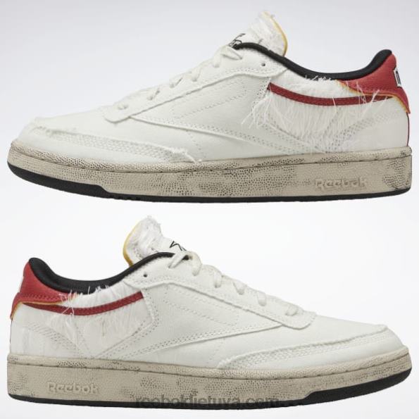 Reebok street fighter club c 85 batai FTYF8173 ryto rūkas/mėnulio akmuo/marsas raudonas