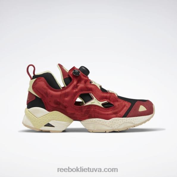 Reebok street fighter instapump fury 95 batai FTYF8253 turtinga magma/sieros dulkės s18-r/core juoda