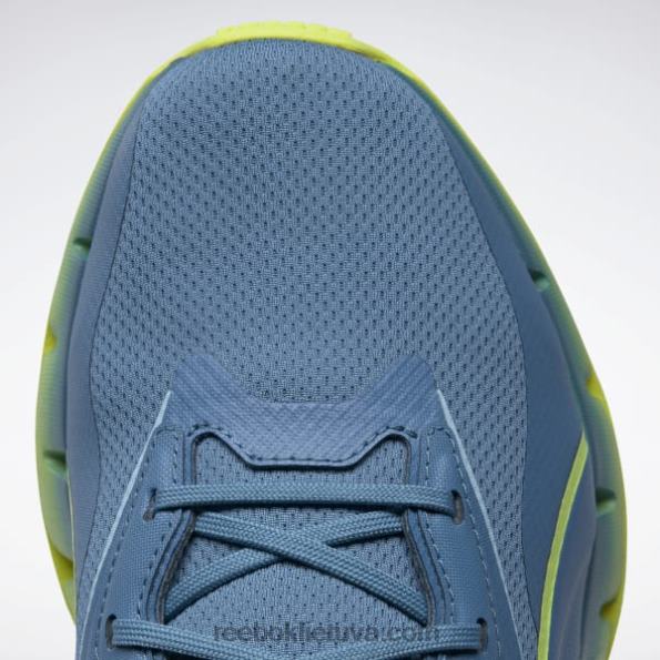Reebok zig dynamica 4 batai FTYF8195 plieninė mėlyna s23-r/solar acid geltona/vector navy