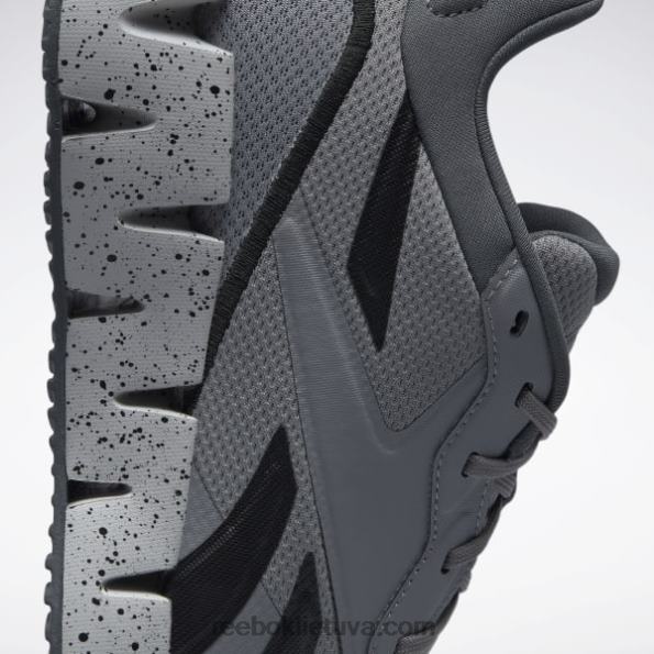 Reebok zig dynamica 4 batai FTYF8220 gryna pilka 5 / gryna pilka 7 / šerdis juoda