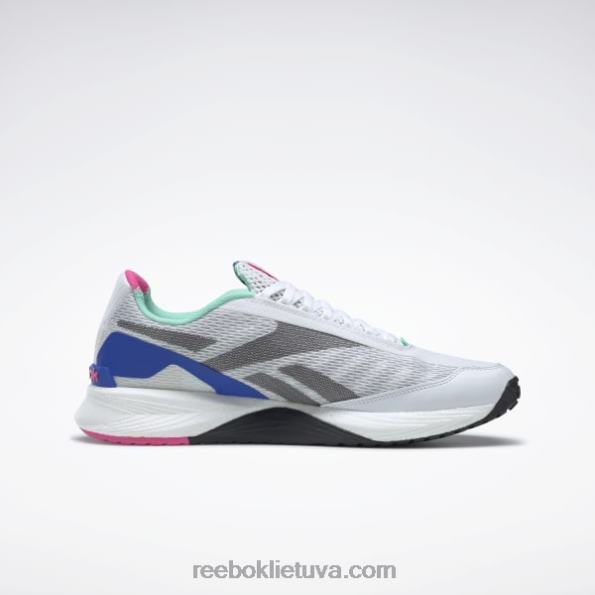 Reebok greičio 21 tr treniruočių bateliai FTYF8823 ftwr balta / užuomina mėtų / teismo mėlyna