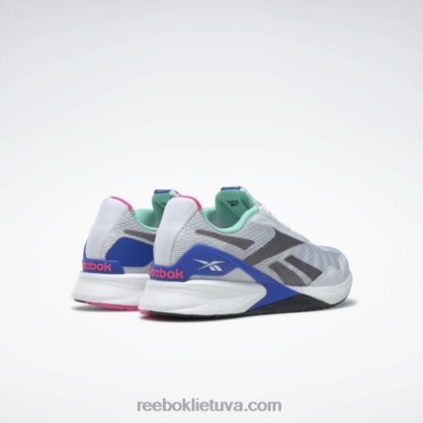 Reebok greičio 21 tr treniruočių bateliai FTYF8823 ftwr balta / užuomina mėtų / teismo mėlyna