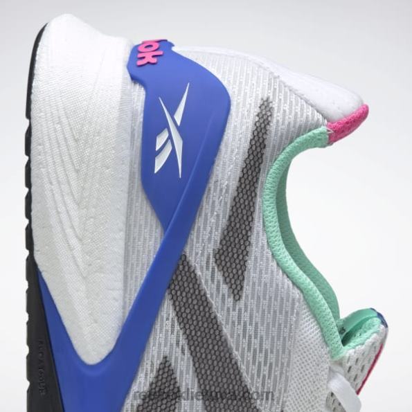 Reebok greičio 21 tr treniruočių bateliai FTYF8823 ftwr balta / užuomina mėtų / teismo mėlyna