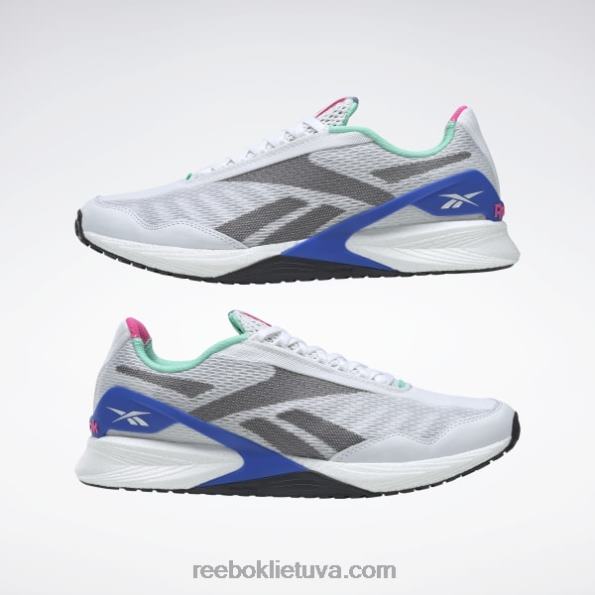 Reebok greičio 21 tr treniruočių bateliai FTYF8823 ftwr balta / užuomina mėtų / teismo mėlyna