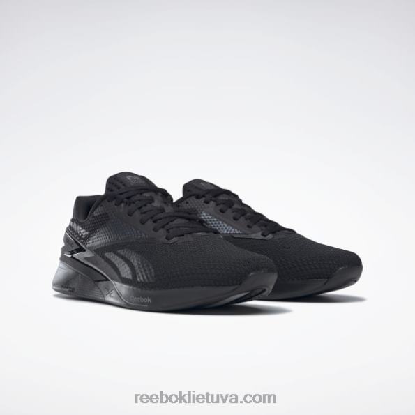 Reebok nano x3 batai FTYF822 šerdis juodas/alavas