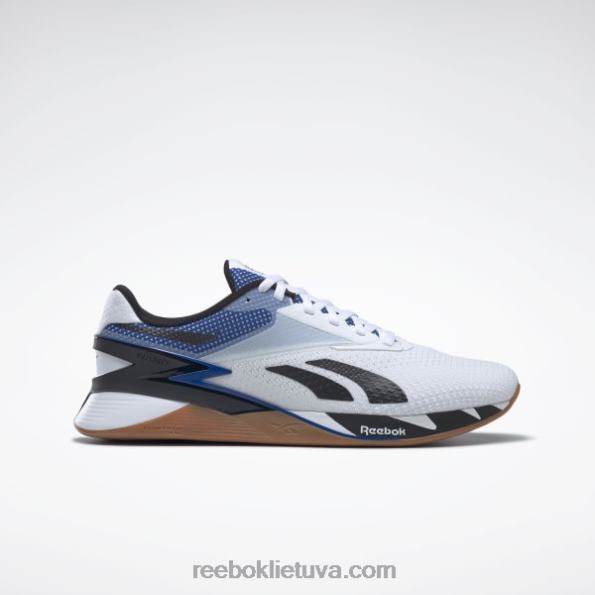 Reebok nano x3 batai FTYF823 ftwr balta / glen žalia / vektorinė mėlyna