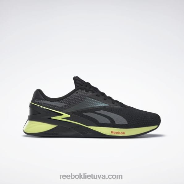 Reebok nano x3 batai FTYF835 šerdis juoda/energijos švytėjimas/smash oranžinė s23-r