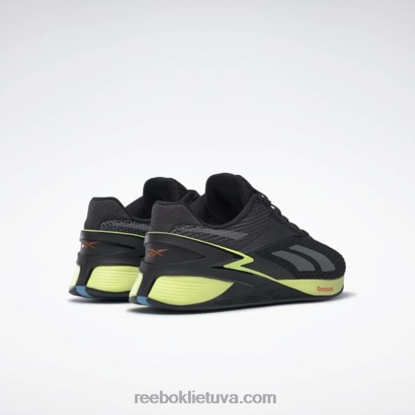 Reebok nano x3 batai FTYF835 šerdis juoda/energijos švytėjimas/smash oranžinė s23-r