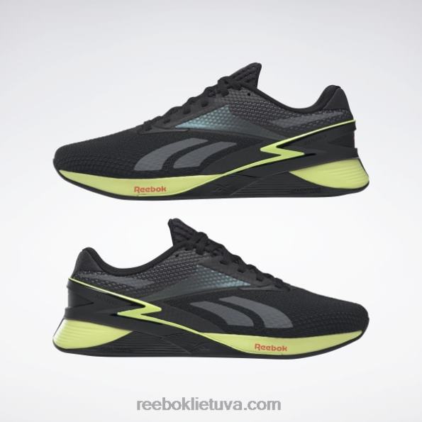 Reebok nano x3 batai FTYF835 šerdis juoda/energijos švytėjimas/smash oranžinė s23-r