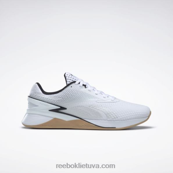 Reebok nano x3 batai FTYF851 ftwr white/core black/reebok guma guma-01