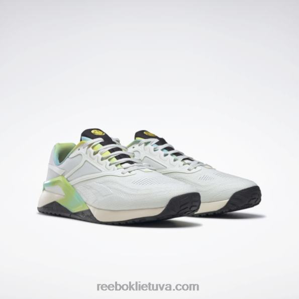 Reebok smiley nano x2 vyriški treniruočių bateliai FTYF8128 opalinis švytėjimas / šviečiantis kalkinis / skaitmeninis švytėjimas