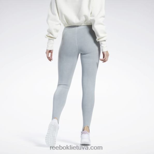 Reebok klasikiniai natūralių dažų antblauzdžiai FTYF8567 gryna pilka 3 moterys