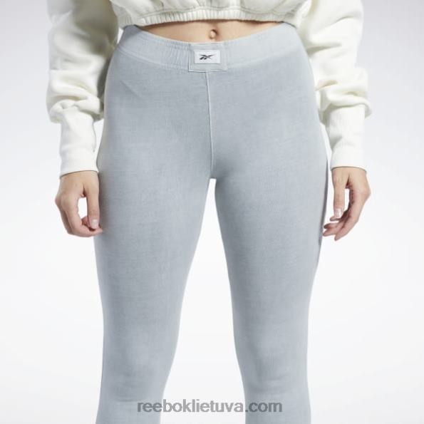 Reebok klasikiniai natūralių dažų antblauzdžiai FTYF8567 gryna pilka 3 moterys