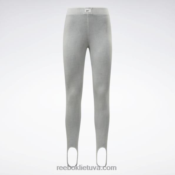 Reebok klasikiniai natūralių dažų antblauzdžiai FTYF8567 gryna pilka 3 moterys