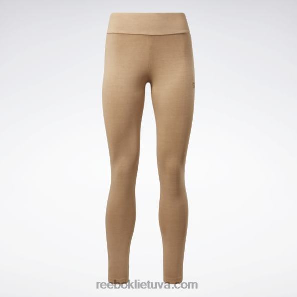 Reebok klasikiniai natūralių dažų antblauzdžiai FTYF8905 laukinė ruda moterys