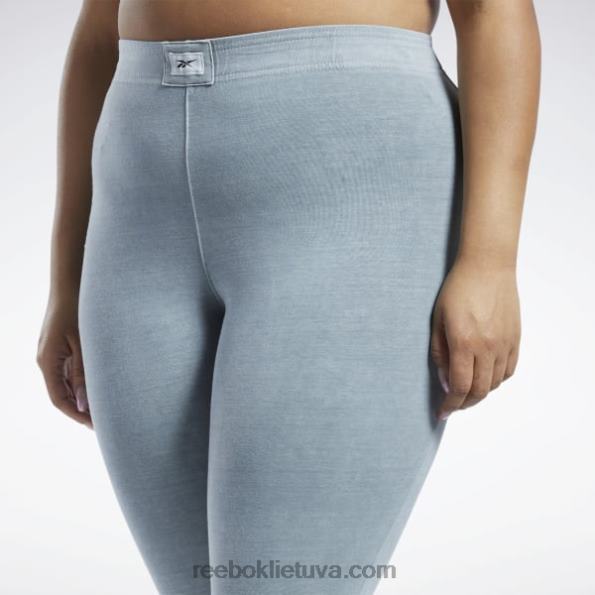 Reebok klasikiniai natūralių dažų antblauzdžiai (plius dydžio) FTYF8594 gryna pilka 3 moterys