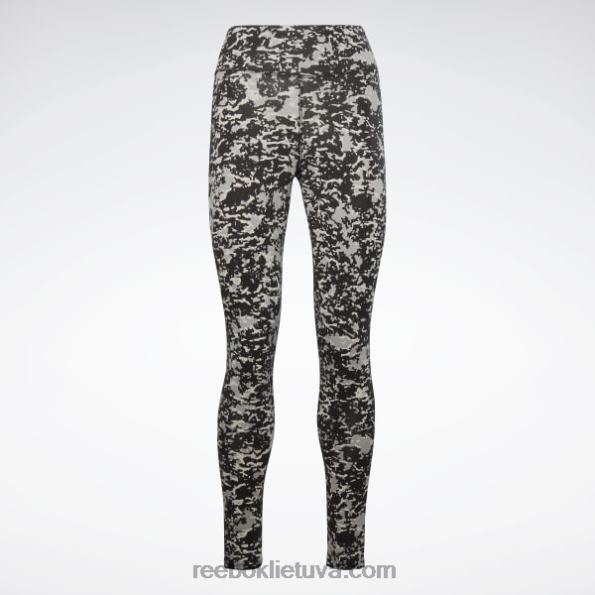 Reebok modernūs safari medvilniniai antblauzdžiai FTYF8453 juodas moterys