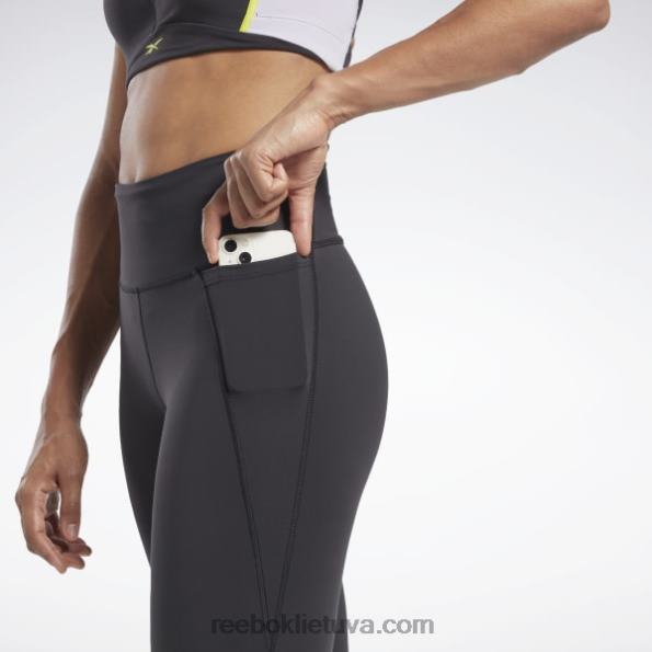 Reebok prabangūs 3/4 antblauzdžiai FTYF8340 juodas moterys