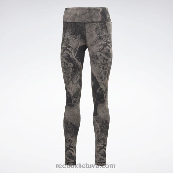 Reebok prabangūs žakardo antblauzdžiai FTYF8795 juodas moterys