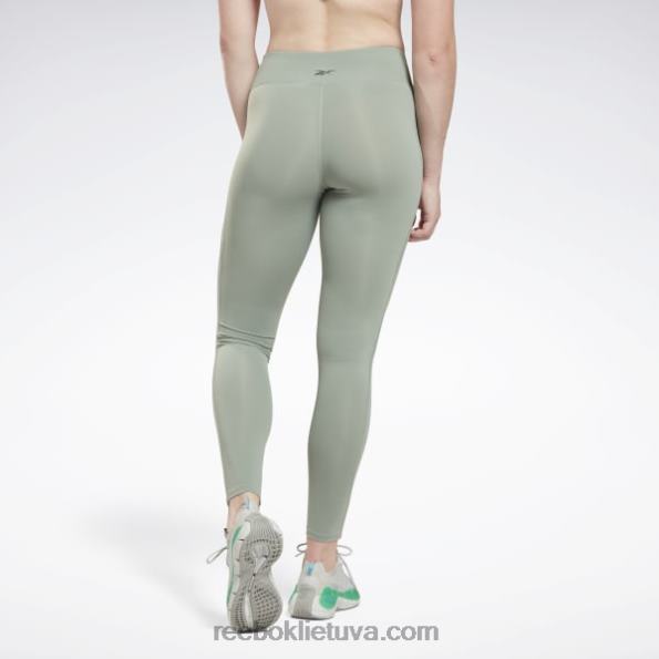 Reebok prabangūs antblauzdžiai FTYF8471 harmonija žalia moterys