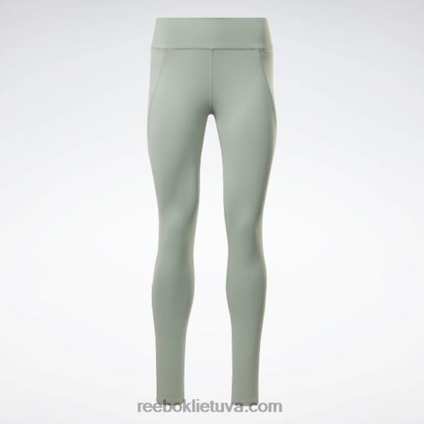 Reebok prabangūs antblauzdžiai FTYF8471 harmonija žalia moterys