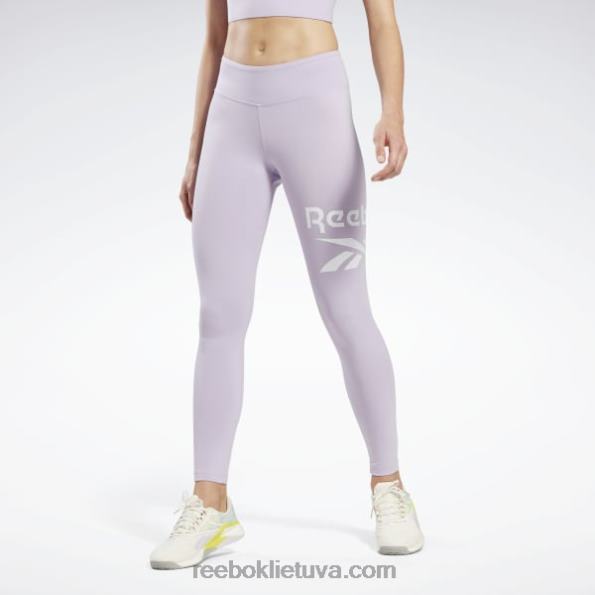 Reebok tapatybės logotipo antblauzdžiai FTYF8550 violetinė oazė moterys