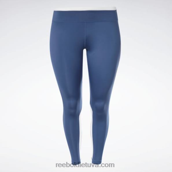 Reebok treniruotėms paruošti vektoriniai antblauzdžiai (plius dydžio) FTYF8900 batikos mėlyna moterys