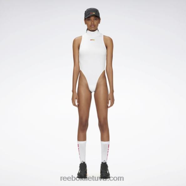 Reebok pyer samanų bodis FTYF8888 baltas moterys