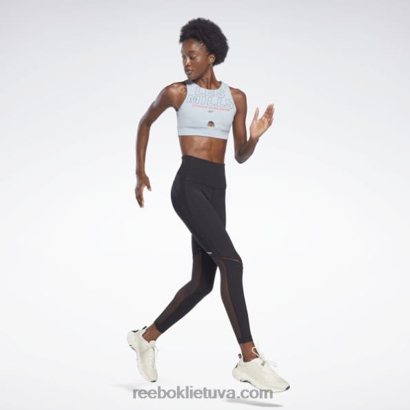 Reebok les mills lux atlikti pėdkelnes FTYF8540 juodas moterys