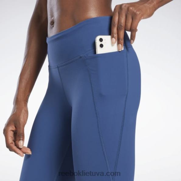 Reebok les mills lux pėdkelnės FTYF8493 batikos mėlyna moterys