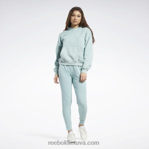 Reebok klasikinis natūralių dažų vilnos megztinis FTYF8639 pajūrio pilka moterys