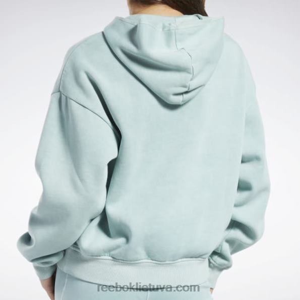 Reebok klasikinis natūralių dažų vilnos megztinis FTYF8639 pajūrio pilka moterys