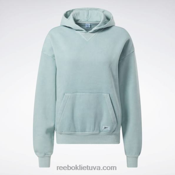 Reebok klasikinis natūralių dažų vilnos megztinis FTYF8639 pajūrio pilka moterys