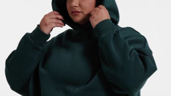 Reebok studijos perdirbtas oversize gobtuvas (plius dydis) FTYF8586 miškas žalias moterys