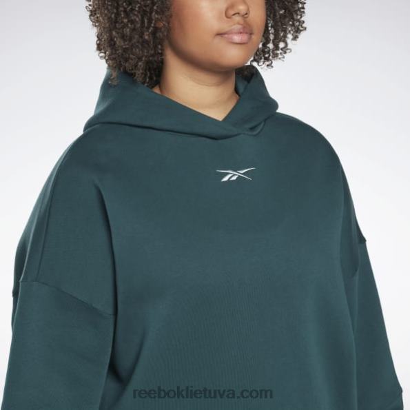 Reebok studijos perdirbtas oversize gobtuvas (plius dydis) FTYF8586 miškas žalias moterys