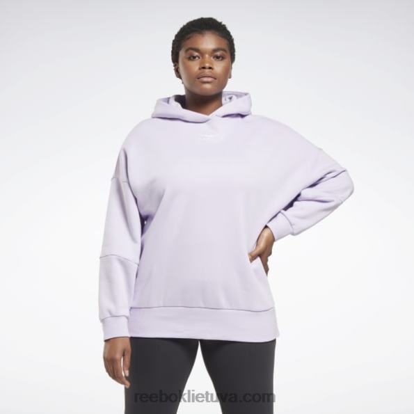 Reebok studijos perdirbtas oversize gobtuvas (plius dydis) FTYF8602 violetinė oazė moterys