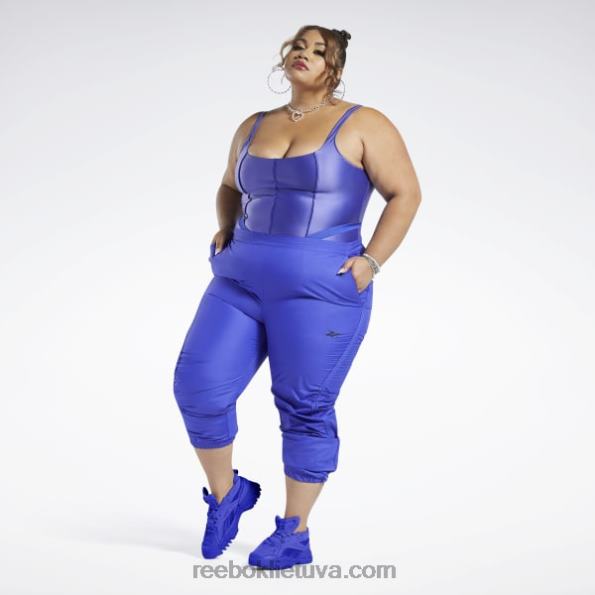 Reebok „Cardi b“ austinės kelnės (plius dydis) FTYF8951 ultima violetinė moterys