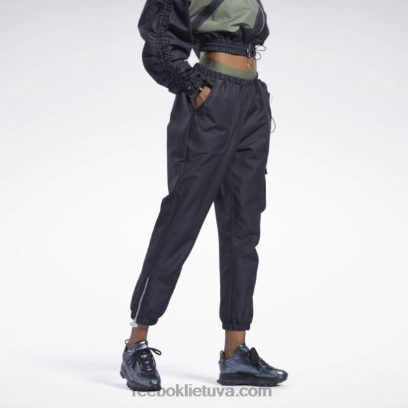 Reebok cardi b kelnes FTYF860 juodas moterys