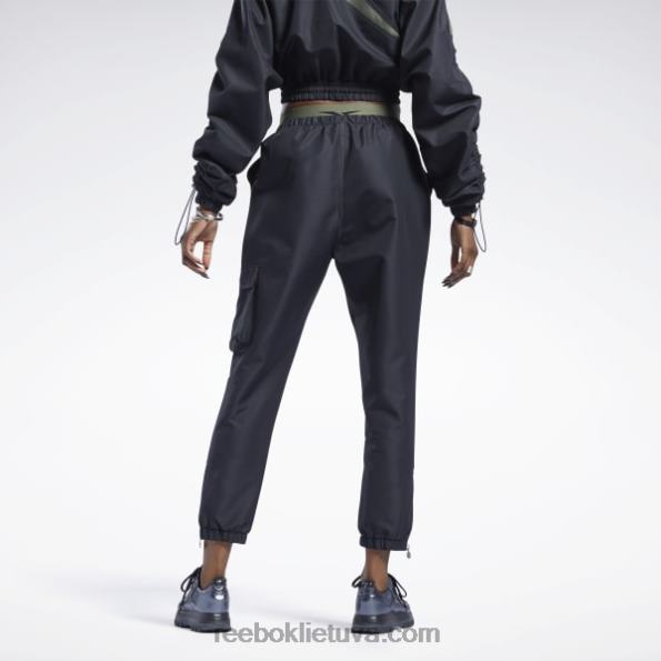 Reebok cardi b kelnes FTYF860 juodas moterys