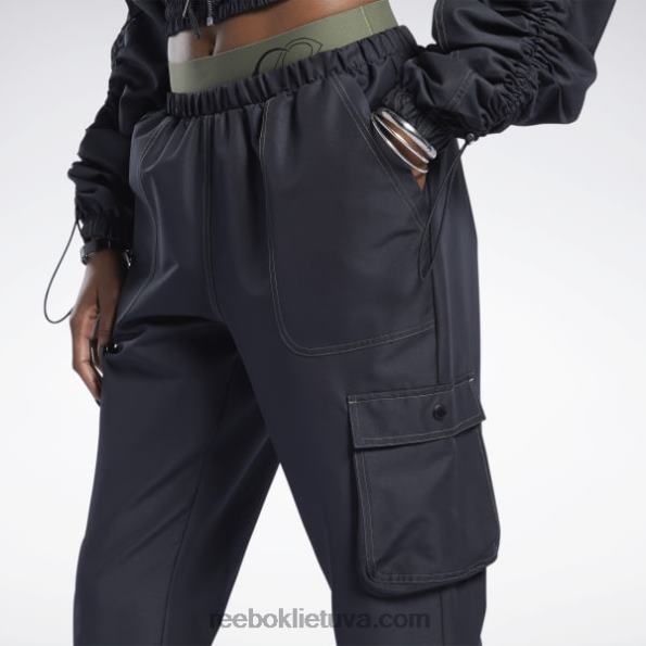 Reebok cardi b kelnes FTYF860 juodas moterys